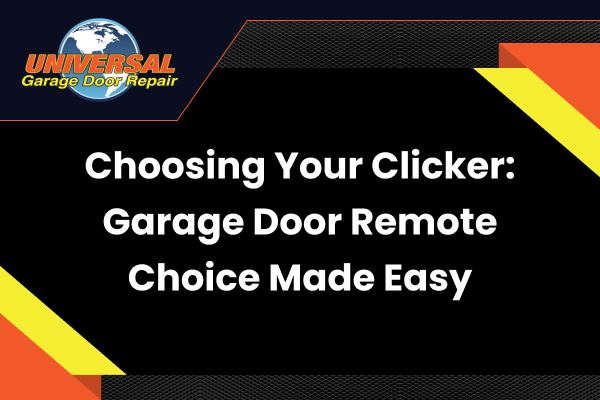 Garage Door Remote